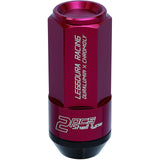 KYO-EI (Kyunaga Sangyo) LEGGDURA RACING SHELL TYPE LOCK & NUT SET (CL53) Durer Racing Shelled Nut (Rock & Nutset) M12 × P1.25 Red CL53-13R