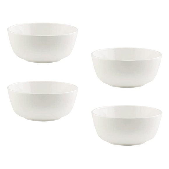 Noritake SB04/M-412 Mark Newson Bowl Set, 4.5 inches (11.5 cm), 11.8 fl oz (350 cc), Microwave Safe, Dishwasher Safe, 4 Pieces, Bone China