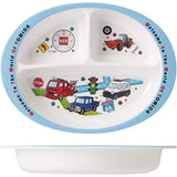 Skater M370-A Children's Plate, Melamine Lunch Plate, Plate, Plate, Tomica, 19, 25.4 fl oz (750 ml)