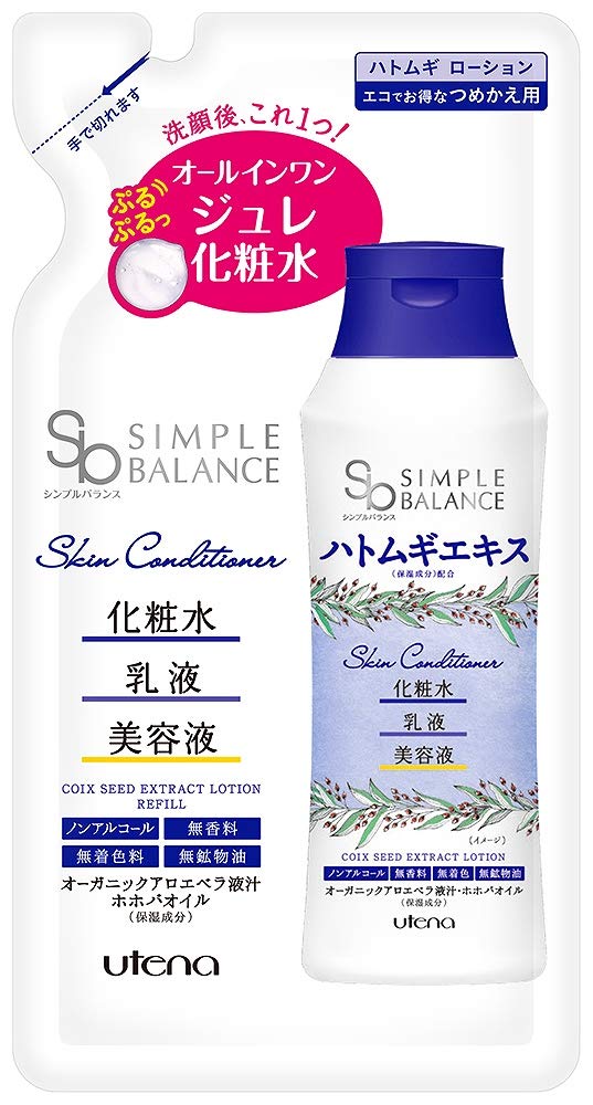 SIMPLE BALANCE Simple Balance Hatomugi Lotion Refill 200mL Serum 200mL