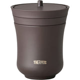 THERMOS JCZ-200 KUR Vacuum Insulated Teacup, 6.8 fl oz (200 ml), Chestnut