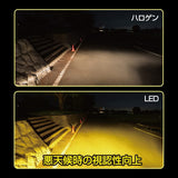 IPF Fog Lamp LED Valve PSX26W Type Deep Yellow 2400K Driver Unit integrated type Easy Hiace Regius E164FLB