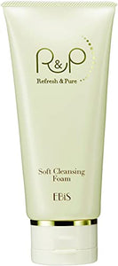 Ebisu Cosmetics (EBiS) R & P Soft Cleansing Foam 100g Mud Face Wash Face Wash Foam Uses High-grade Clay Non-Alcoholic