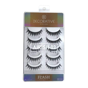 DECORATIVE EYES DECORATIVE EYELASH Decorative eyelash false eyelashes FLASH series AIRISH Irish 02 SE49062 1 pair (x 5)