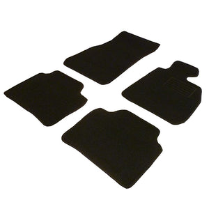 Fenice Car Mat, Floor Mat, Made in Japan (BMW 3 Series F30 F31), Right Handle, Black, Anti-Slip Shape, Non-Slip, CAR MAT