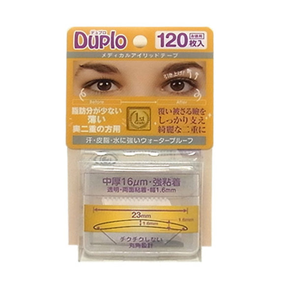 Duplo Duplo Medical Eyelid Tape Medium Thick 16 m Strong Adhesive