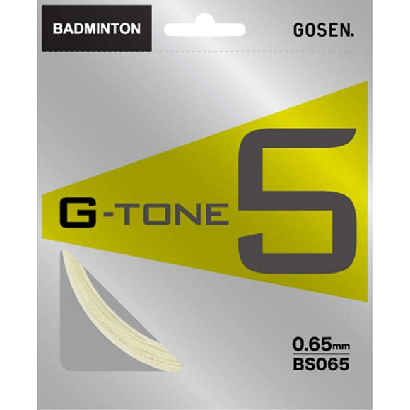 GOSEN G-BS0653-LG Badminton String, G-TONE 5, 66.6 ft (220 m), Roll, Lime Green