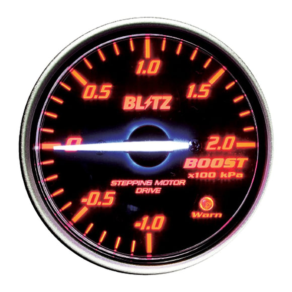 Blitz Racing Meter SD 19581 Round Analog Meter 2.4 Inches (60 mm) Diameter