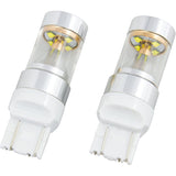 AXS Ultra-high-brightness LED Taillary Stop Lamp T20 Double White 6500K 750LM 12/24V vehicle inspection compatible RS-57