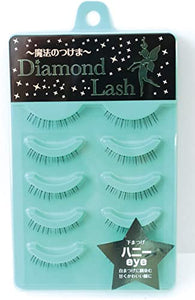 Diamond Lash [Honey eye] 5 pairs (for upper eyelashes) For sweet and cute eyes that blend in with your own eyelashes...