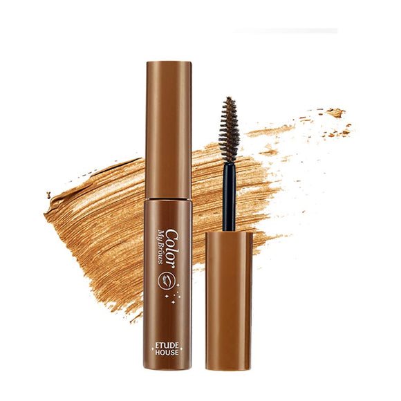 ETUDE Color My Brow Mascara Natural Brown [Eyebrow Mascara, Eyebrow] 1