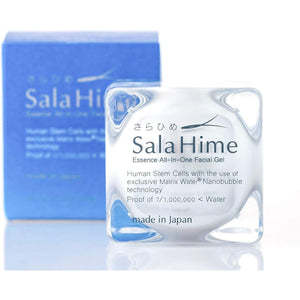 Sala Hime All-in-One Gel 50g: For your skin after 28 days. Beauty gel containing nano bubble water｜Stem cells, growth factors, fullerenes, vitamin C derivatives, proteoglycans