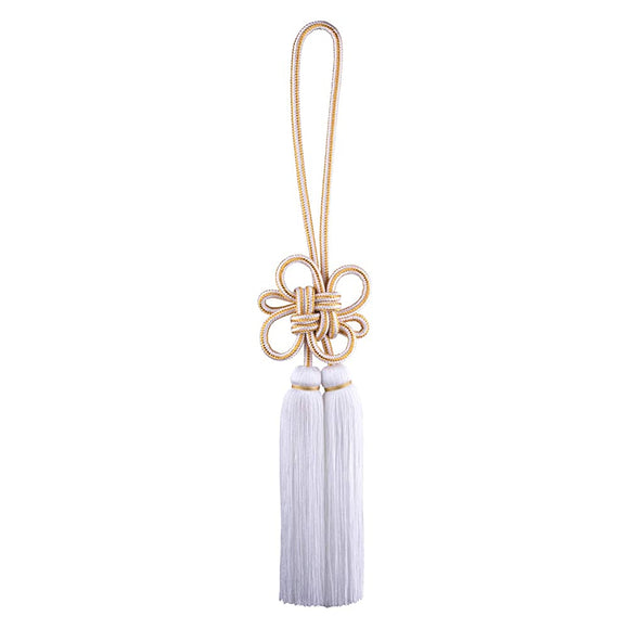 Miyabi Original Mirror Tassel White/Gold (mi-tawhgo)