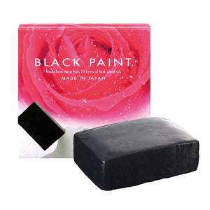 Black paint 120g face wash soap additive-free domestic production