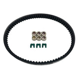 YAMAHA CHRIS-DVRK-224 AXIS TREE (XC125E) [SE53J] 41D1/2/3/4/5/6 2009-2017 (Compatible Genuine Model Numbers: Drive Belt) ), 6.0 Oz (15.0 g), 6 Pieces, Sliding Pieces, Rear Pair Kit