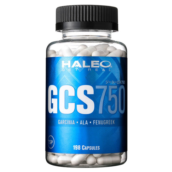 HALEO GCS750 Diet Support Garcinia Cambogia + α-Lipo Acid + Fenugreek Extract 198 Capsules