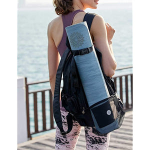 Easy Yoga YBE-603-L1 Carry Forward Backpack, Black