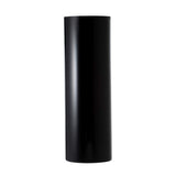 Flower Market Pro Cylinder Flower Base Handmade Vase 45x15cm Black Made in Japan T-5382B