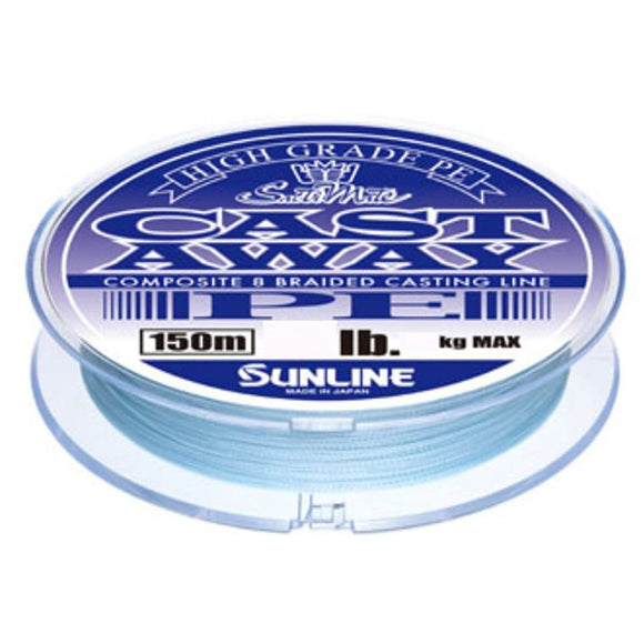 SUNLINE Saltimate Cast Away PE Line, Pearl Blue