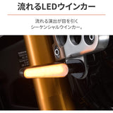 Daytona bike sequential turn signal LED flowing turn signal D-LIGHT RAY