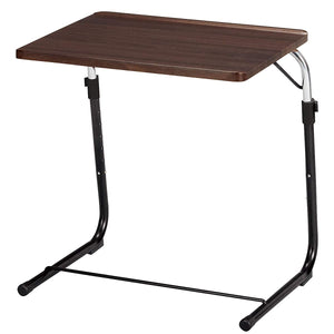 koeki FLS-1(BR) Folding Side Table, Brown