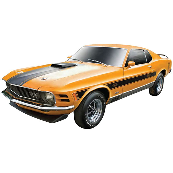 Maisto 1/18 Ford Mustang Mach 1 1970 Orange Finished Product