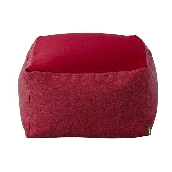 Emour Bead Cushion, Cushion, Large, Extra Large, Floor Chair, Floor Cushion, Lazy, Washable, Cover, Lightweight, Wine