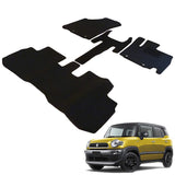 Feni-Tye Car Mats Floor Mats Domestic Production (SUZUKI CUROSUBI-MN71S) Black Anti-SLIP SHIFTING SPECIALTY STORE)