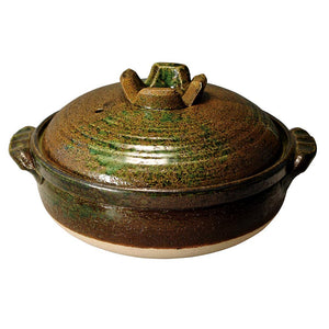 CtoC JAPAN Select M3502 Pot, Iron Glaze, Manko Yaki Made in Japan