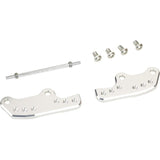 Posh (POSH) Motorcycle Supplies Step-up Plate Silver Ninja250 034072-03