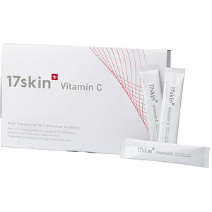 17skin Liposome Vitamin C High Concentration Vitamin C 2000mg Cosmetic Dermatologist Supervision Supplement Powder Stick Domestic Production UK Product 1 Month Lipo Capsules