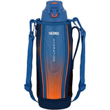 Thermos Vacuum-Insulated Sports Bottle, One-Touch Open Type, 1.6 quarts (1.5 L)