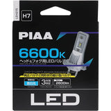 PIAA Headlight/Fog Lamp LED 6600K <Controller Les Type-Standard Dodar Series> 12V 14W 2600LM H7 3 Year Warranty Inspection Noise compatible 2 pieces LEH215