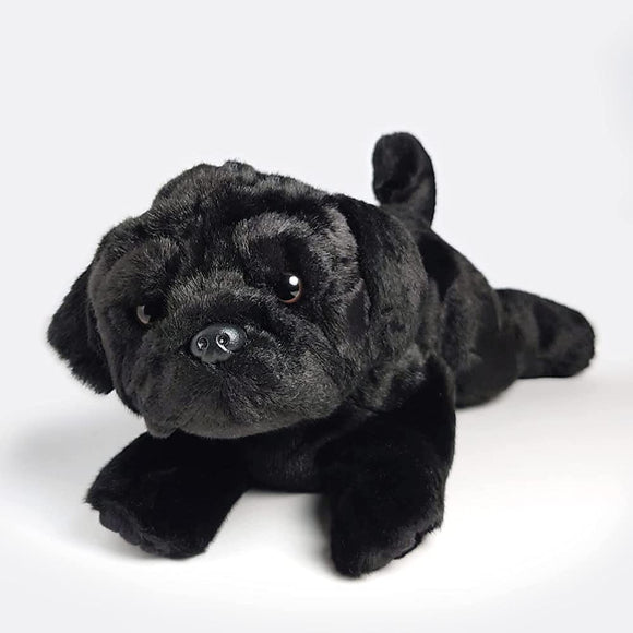 Black pug stuffed store animal