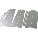 BRIGHTZ Corollal Mion 151 152 154 Super Mirror surface Stainless steel plated pillar panel Visor 10pc 50 Corolla Lumion 1195