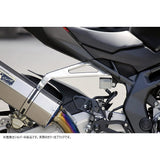 Overracing CBR250RR (17) 36-02-01B Billet Aluminum Muffler Stay, Black