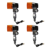 Cherry [582] Square European Turn Signal, 1.3 Inches (32 mm), Orange