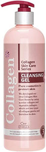 Ciel etubera collagen cleansing gel (also for dry skin) 500mL [hyaluronic acid moisturizing makeup remover makeup remover face moisture face gel cleansing rough skin prevention large capacity Korean cosmetics for business]