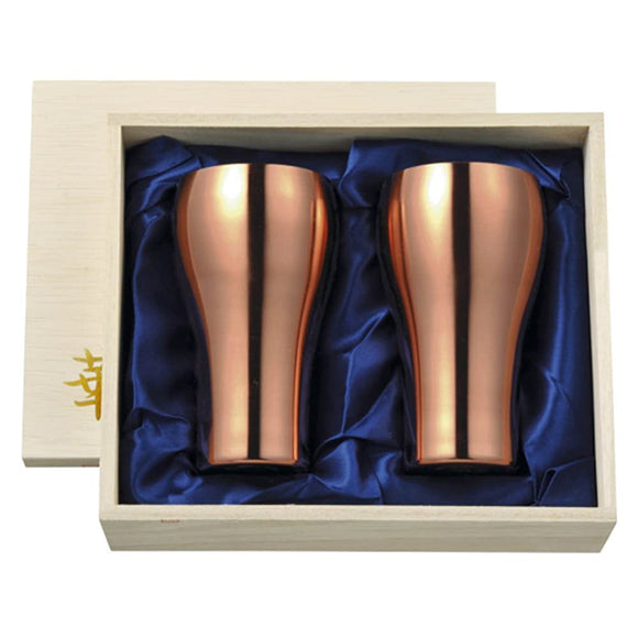 Tanabe Hardware Complement Tumbler Set 300ml Copper Mirror