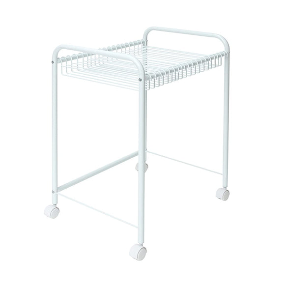 Heian Shindo BHS-3 Pants Hanger, Closet Storage, White, Width 16.9 inches (43 cm), Height 27.6 inches (70 cm), Depth 21.7 inches (55 cm), Load Capacity 33.1 lbs (15 kg)
