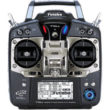 Futaba 10J (10-Channel 2.4GHz T-FHSS AIR Model) Telemetry Radio Set for Drones (Full Spring Configuration), Mode 2