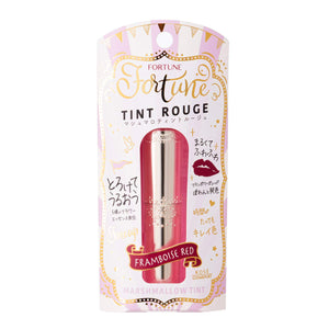 FORTUNE KOSE Marshmallow Tint Rouge 05 Hard to Fall Lipstick Floral Charm Fragrance Framboise Red 3.8g