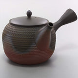 yamakiikai Chubu Burn Fire Ball Light Kiln Strange Round Siberia Tea Pot Large S5009