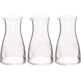 Toyo Sasaki Glass Tokuri, Clear, Approximately 12.2 fl oz (310 ml) Cold Liquor Container, Cold Liquor Carafe, 00247-C674, Pack of 3