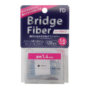 FD Bridge Hard Fiber Clear 1.4mm Transparent 120pcs