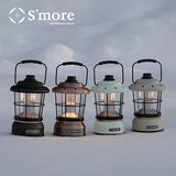 S'more Twinkle Short Size Camping Lantern, Rechargeable, Dimmable, LED, 5200mAh (Mint Blue)