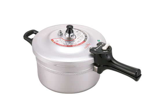 hokua fluorine resin processing Pressure Cooker 4.5l of Security Made in Japan Gas Fire Only