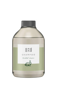 andand Quietly [Herbal Green Scent] Shampoo Refill 480ml [Non-Silicone Formula] Single Item 480ml