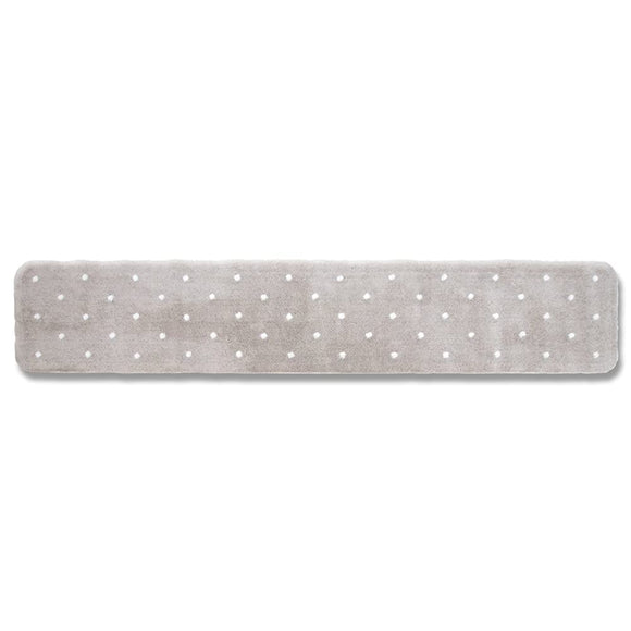 Oka Dot 2 Kitchen Mat, Approx. 17.7 x 94.4 inches (45 x 240 cm), Gray