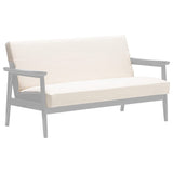 Karimoku K36173IOK 60 K Chair, 2 Seater Cover, Canvas Ivory